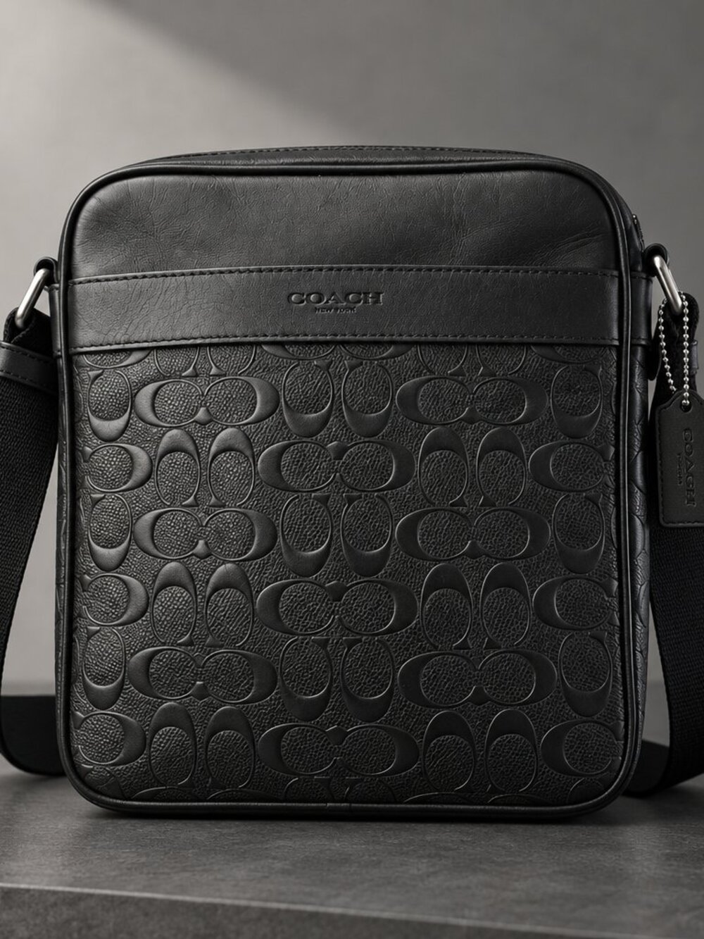Coach Flight Bag Crossgrain